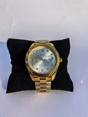 ROLEX MEN WATCH GOLDEN COLOR