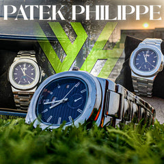 PATEK PHILIPPE WATCH, SILVER COLOR