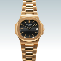 PATEK PHILIPPE GOLDEN WITH BLACK DIAL