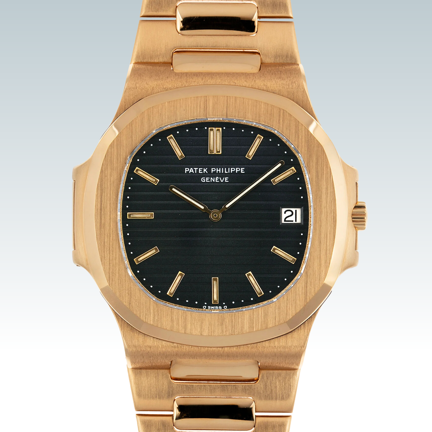 PATEK PHILIPPE GOLDEN WITH BLACK DIAL